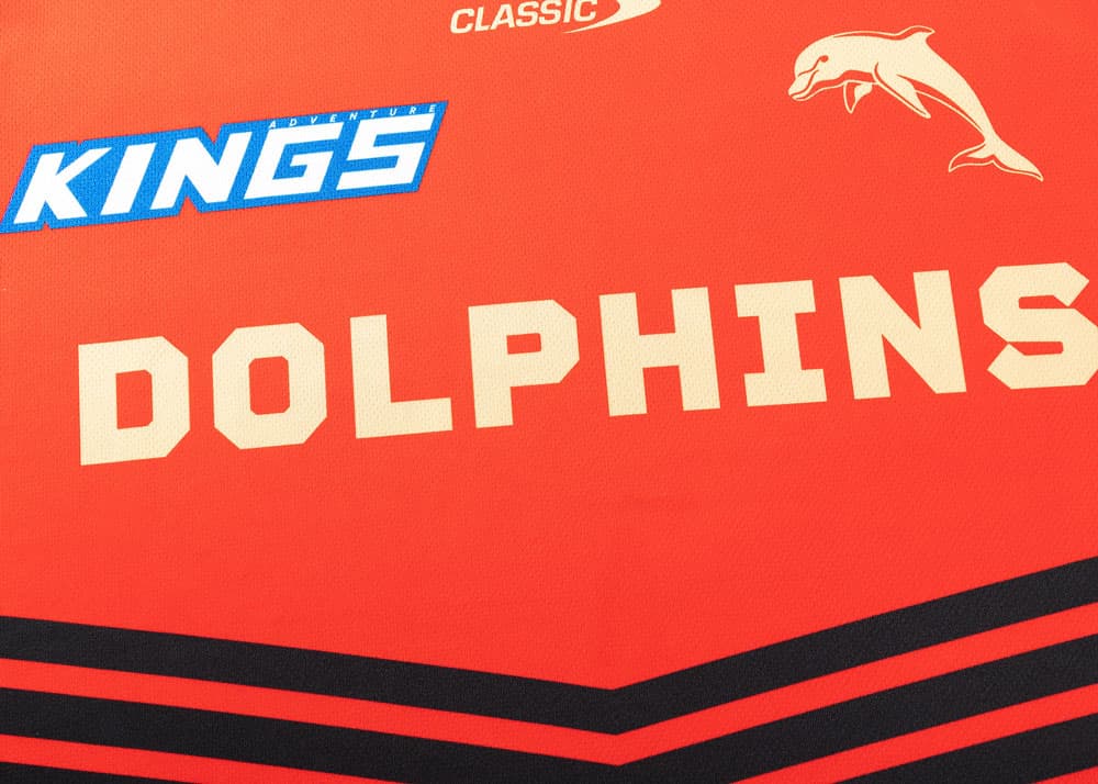 Redcliffe Dolphins 2025 NRL Mens Warm Up Shirt
