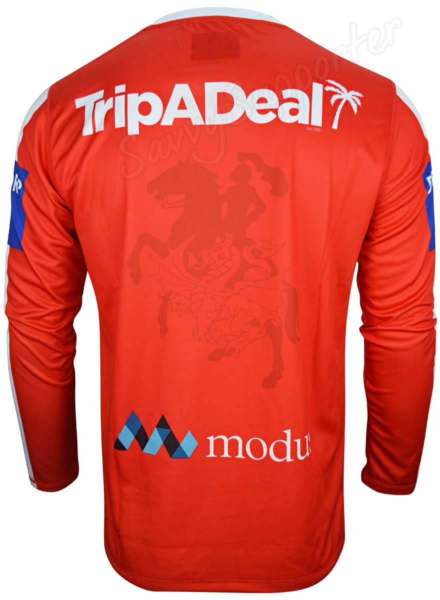 St George Dragons Long Sleeve Training Shirt
