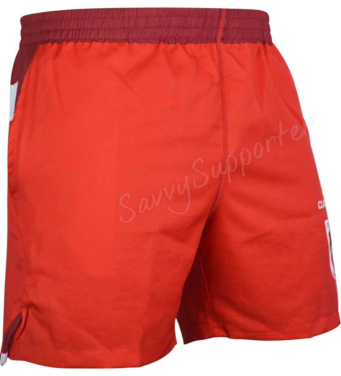 St George Dragons NRL Mens Red Training Shorts