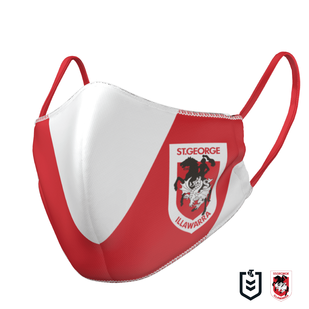 St George Dragons NRL Reversible Face Mask