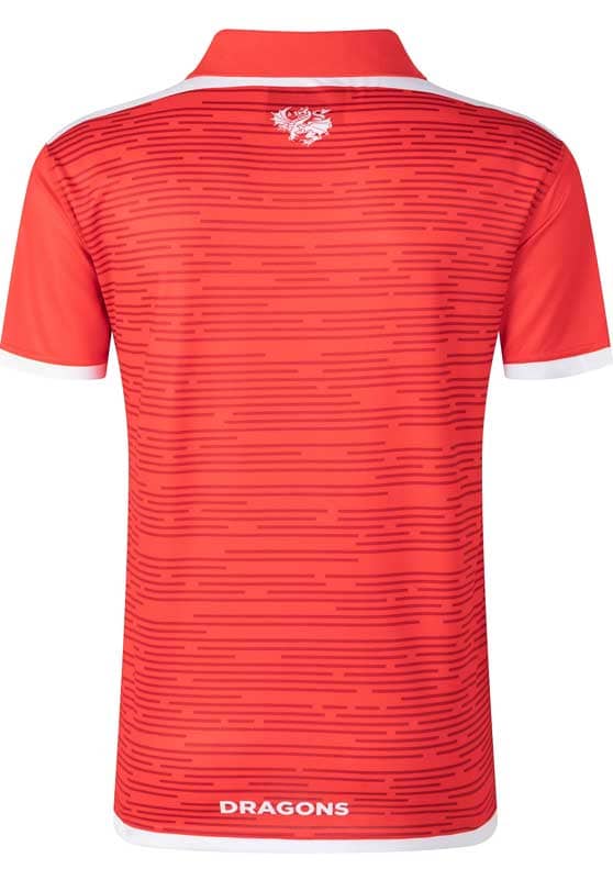 St George Dragons Classic NRL Mens Player Polo Shirt