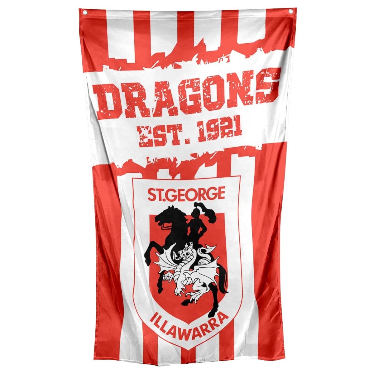 St George Dragons NRL Wall Cape Flag St George Dragons NRL Wall Cape Flag