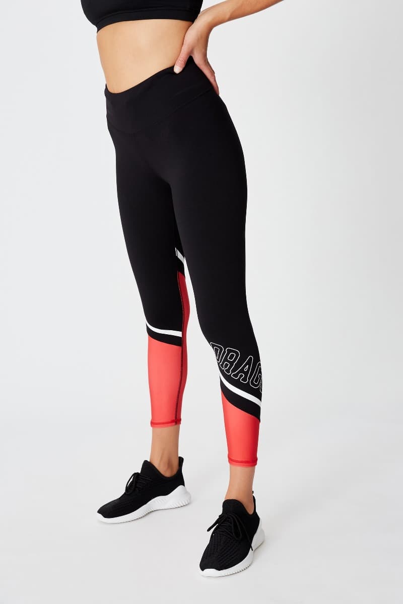 St George Dragons NRL Ladies Contrast Tights