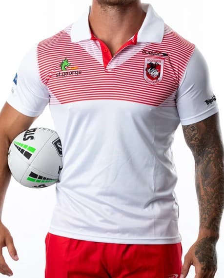 St George Dragons NRL Mens Heritage Polo Shirt