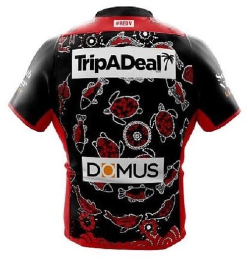 St George Dragons NRL Mens Indigenous Jersey SIZE S SALE