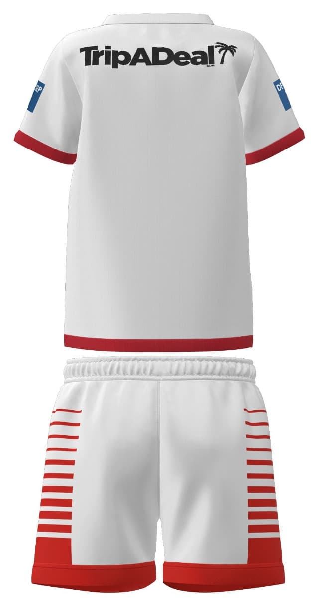 St George Dragons 2023 NRL Toddler Home Jersey + Shorts St George Dragons 2023 NRL Toddler Home Jersey + Shorts