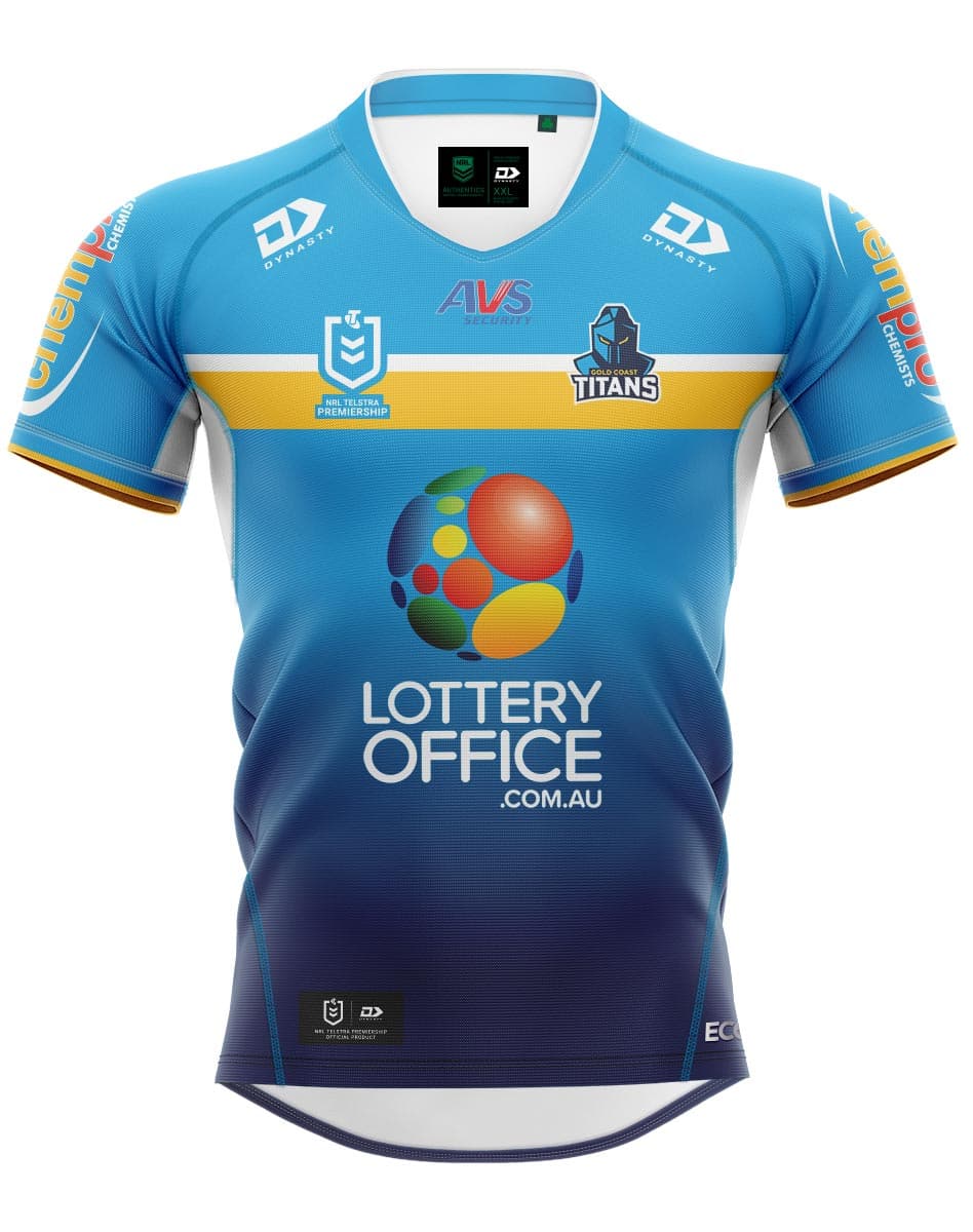 Gold Coast Titans 2024 NRL Mens Home Jersey Gold Coast Titans 2024 NRL Mens Home Jersey