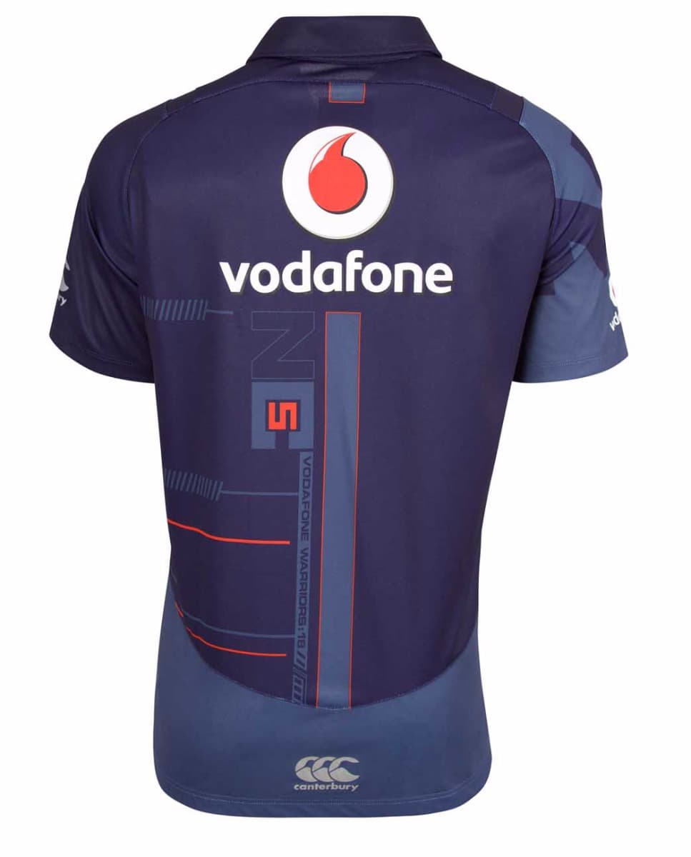New Zealand Warriors NRL Evo Training Polo Shirt
