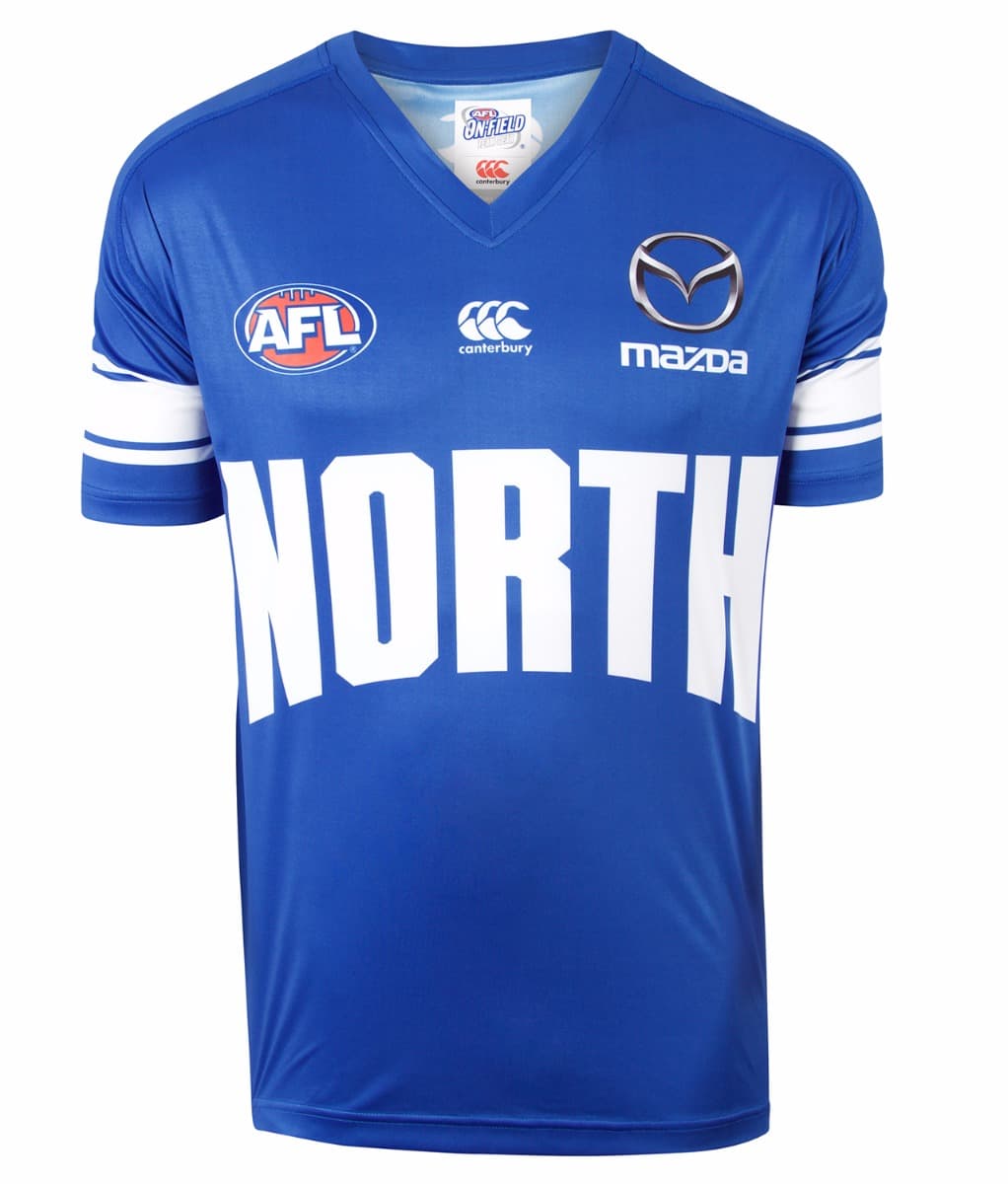 North Melbourne Kangaroos AFL Warm Up Tee