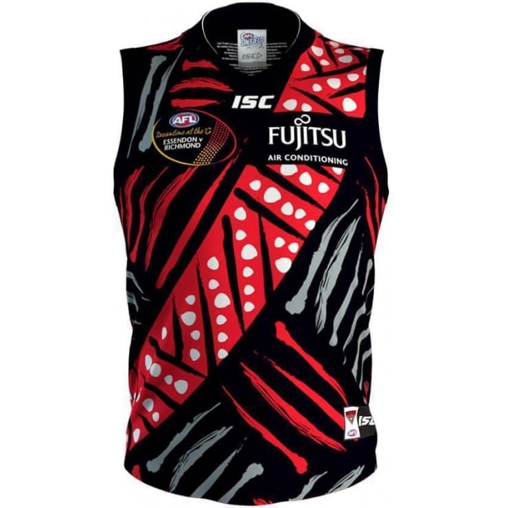 Essendon Bombers Mens AFL Indigenous Guernsey