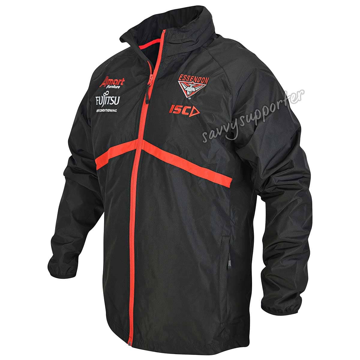 Essendon Bombers Mens AFL Wet Weather Jacket