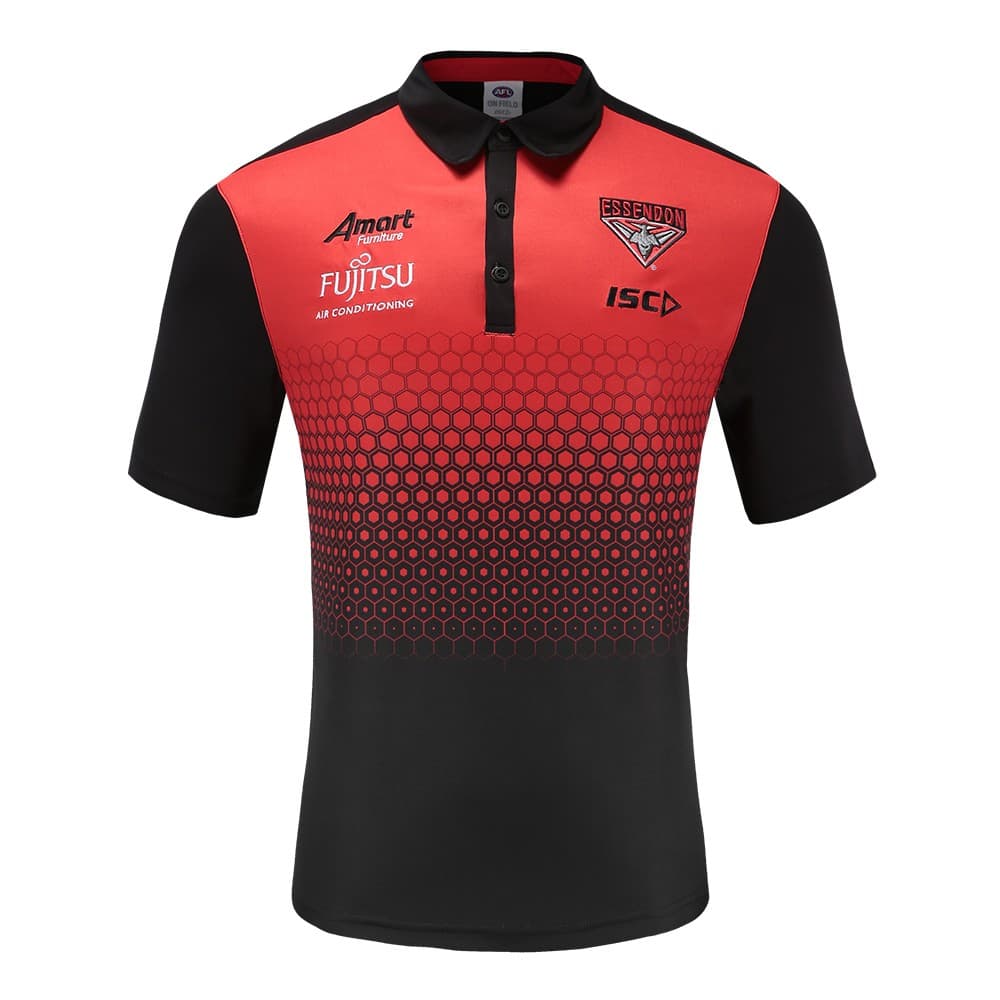 Essendon Bombers AFL Performance Polo Shirt