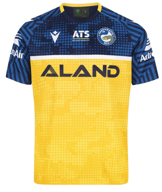 Parramatta Eels 2024 NRL Mens Run Out Shirt Parramatta Eels 2024 NRL Mens Run Out Shirt