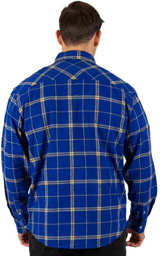 Parramatta Eels NRL Mens Mustang Flannel Shirt Parramatta Eels NRL Mens Mustang Flannel Shirt