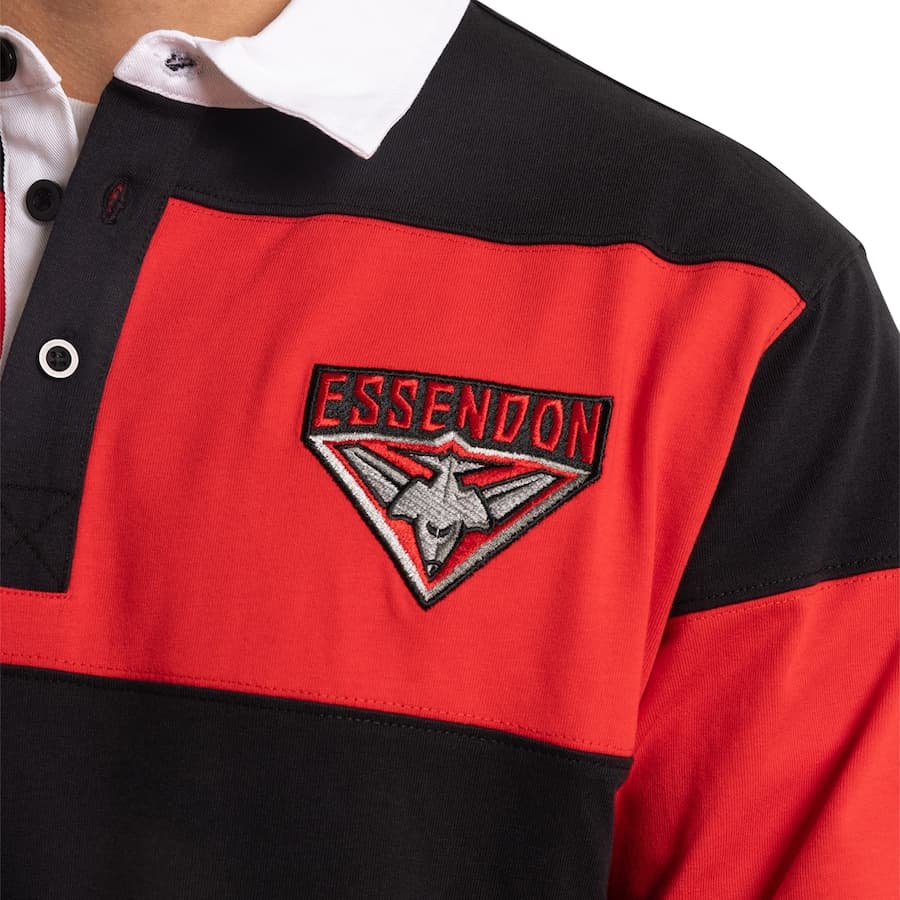 Essendon Bombers AFL Mens Rugby Top Jumper