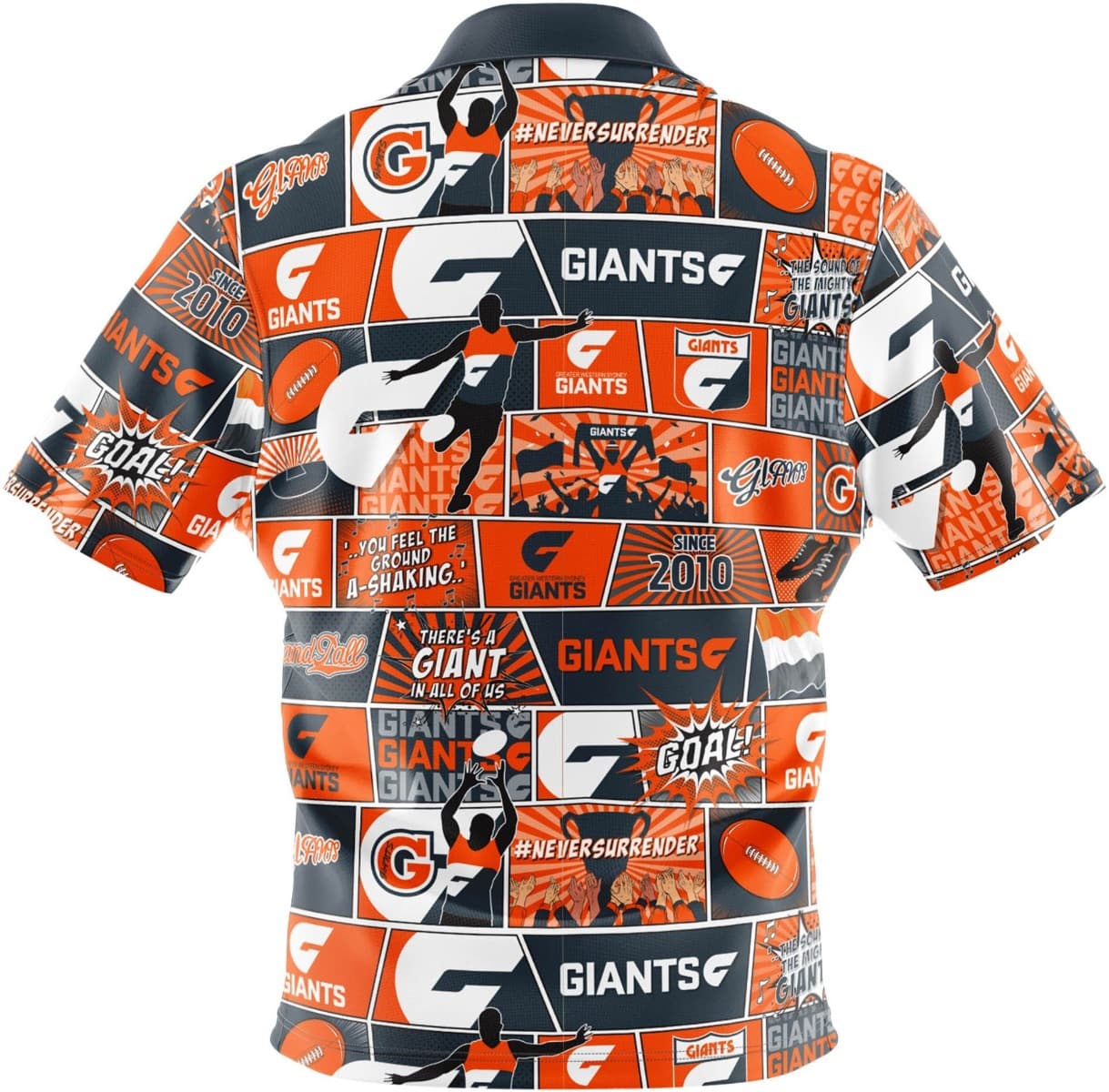 GWS Giants AFL Mens Pop Art Shirt