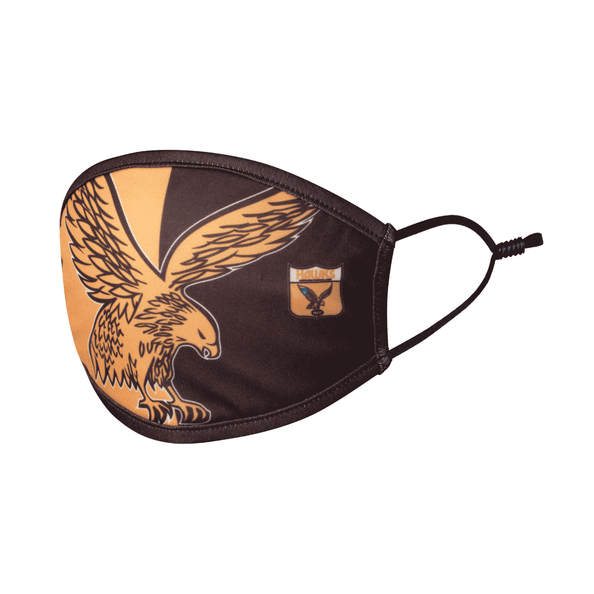 Hawthorn Hawks AFL Heritage Face Mask 2 Pack Hawthorn Hawks AFL Heritage Face Mask 2 Pack
