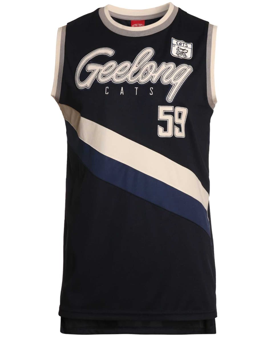 Geelong Cats AFL Throwback Singlet