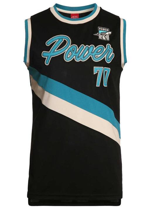 Port Adelaide Power AFL Throwback Singlet Port Adelaide Power AFL Throwback Singlet