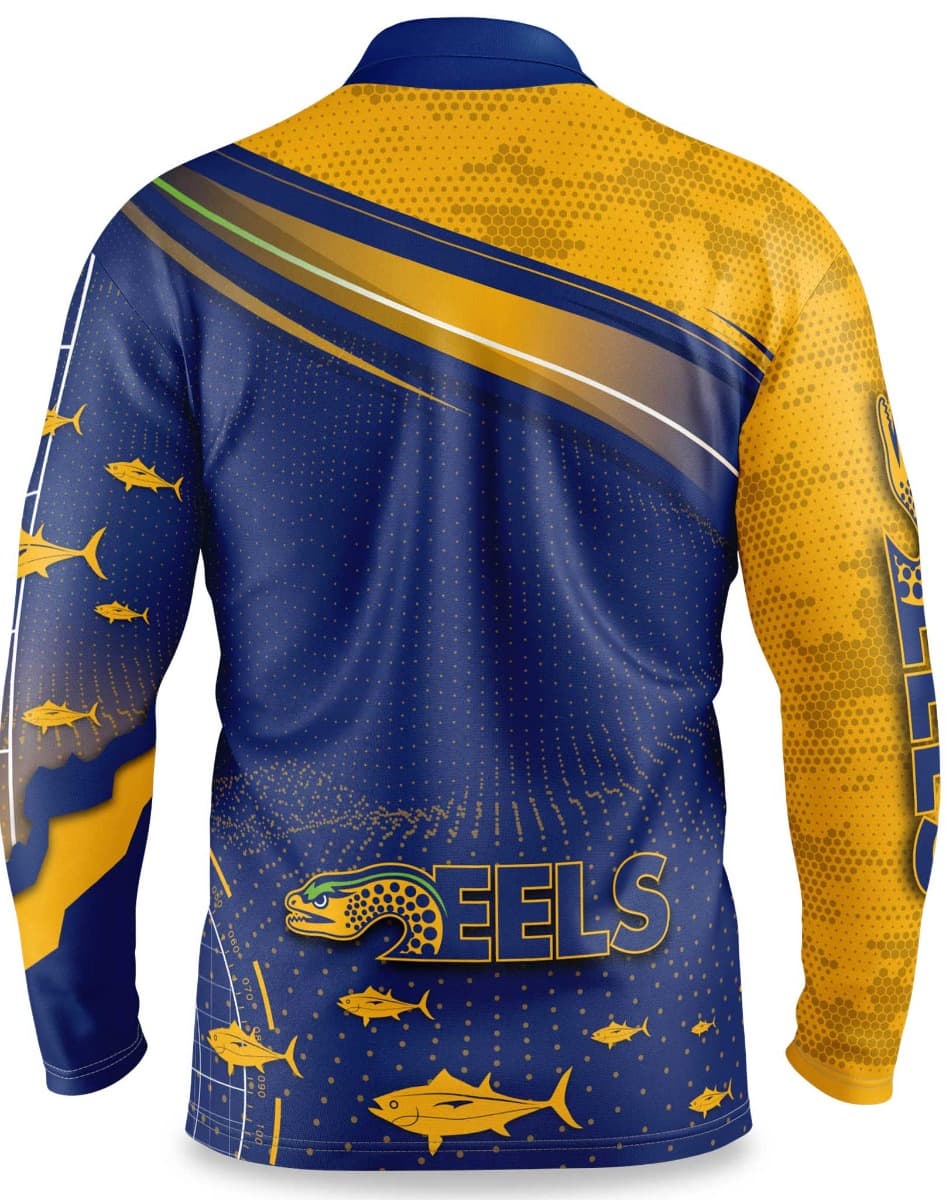 Parramatta Eels NRL Kids Fishing Shirt