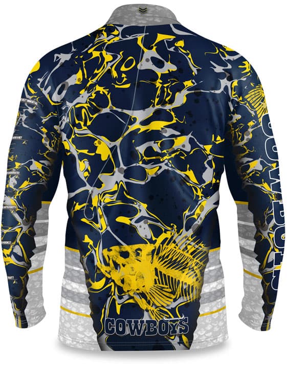 North Queensland Cowboys NRL Fishing Shirt North Queensland Cowboys NRL Fishing Shirt