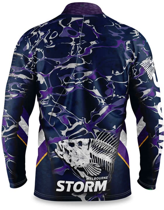 Melbourne Storm NRL Fishing Shirt