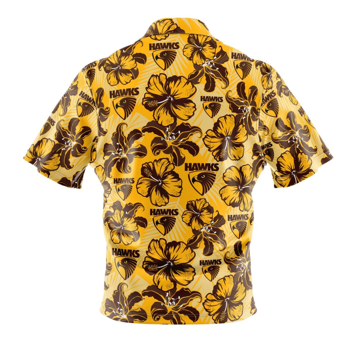 Hawthorn Hawks AFL Mens Hawaiian Shirt Hawthorn Hawks AFL Mens Hawaiian Shirt
