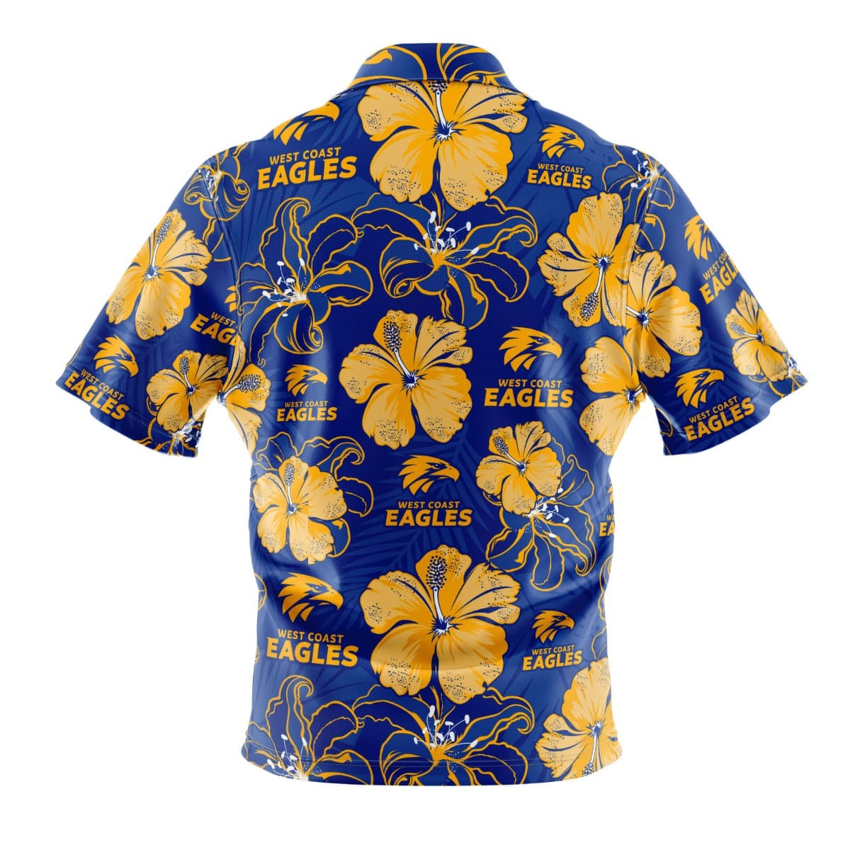 West Coast Eagles AFL Mens Hawaiian Shirt