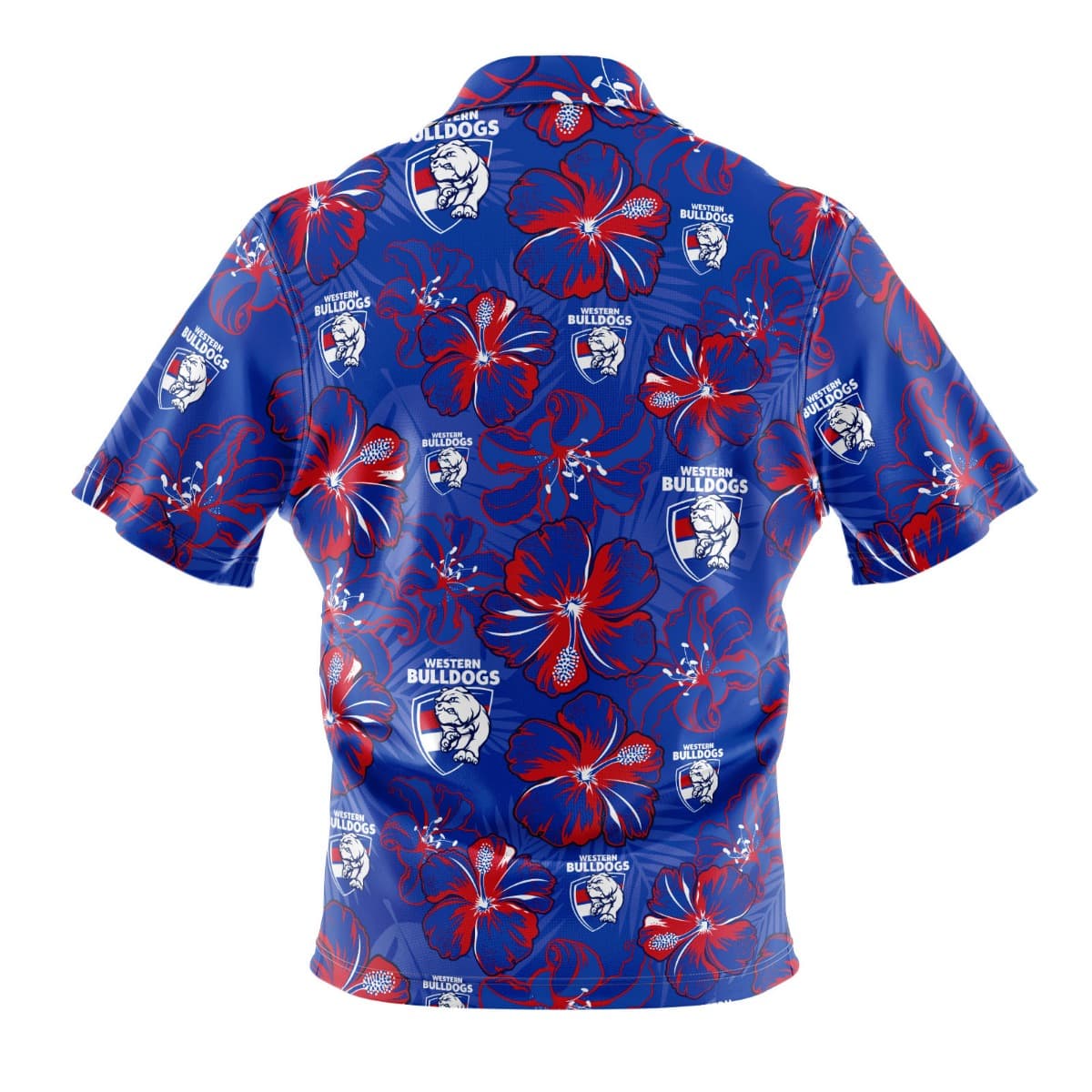 Western Bulldogs AFL Mens Hawaiian Shirt