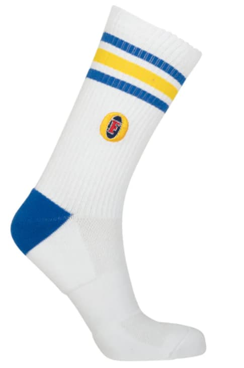 Fosters Stripe 2 Pack Sneaker Socks