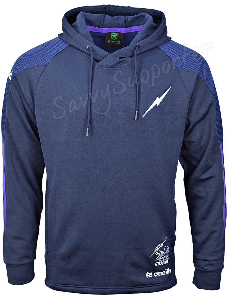 Melbourne Storm 2024 NRL Mens OH Fleece Hoodie