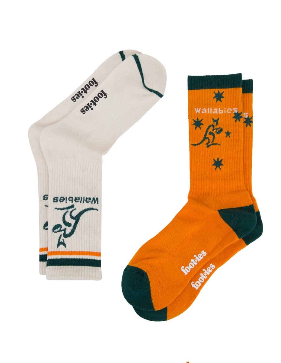 Australian Wallabies Rugby Union Retro Sneaker 2 Pack