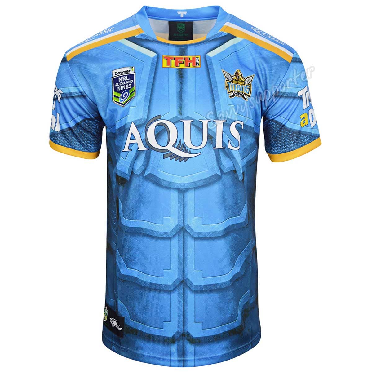 Gold Coast Titans NRL Auckland 9s Nines Jersey