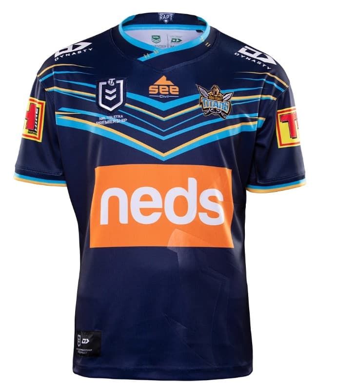 Gold Coast Titans 2020 NRL Mens Home Jersey