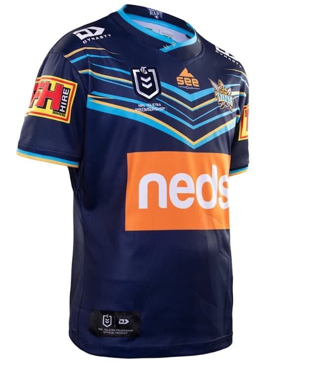 Gold Coast Titans 2020 NRL Mens Home Jersey