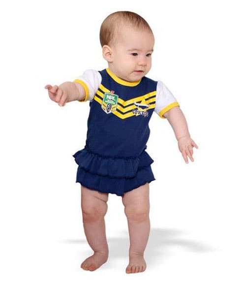 North Queensland Cowboys NEW Girls Baby Footysuit