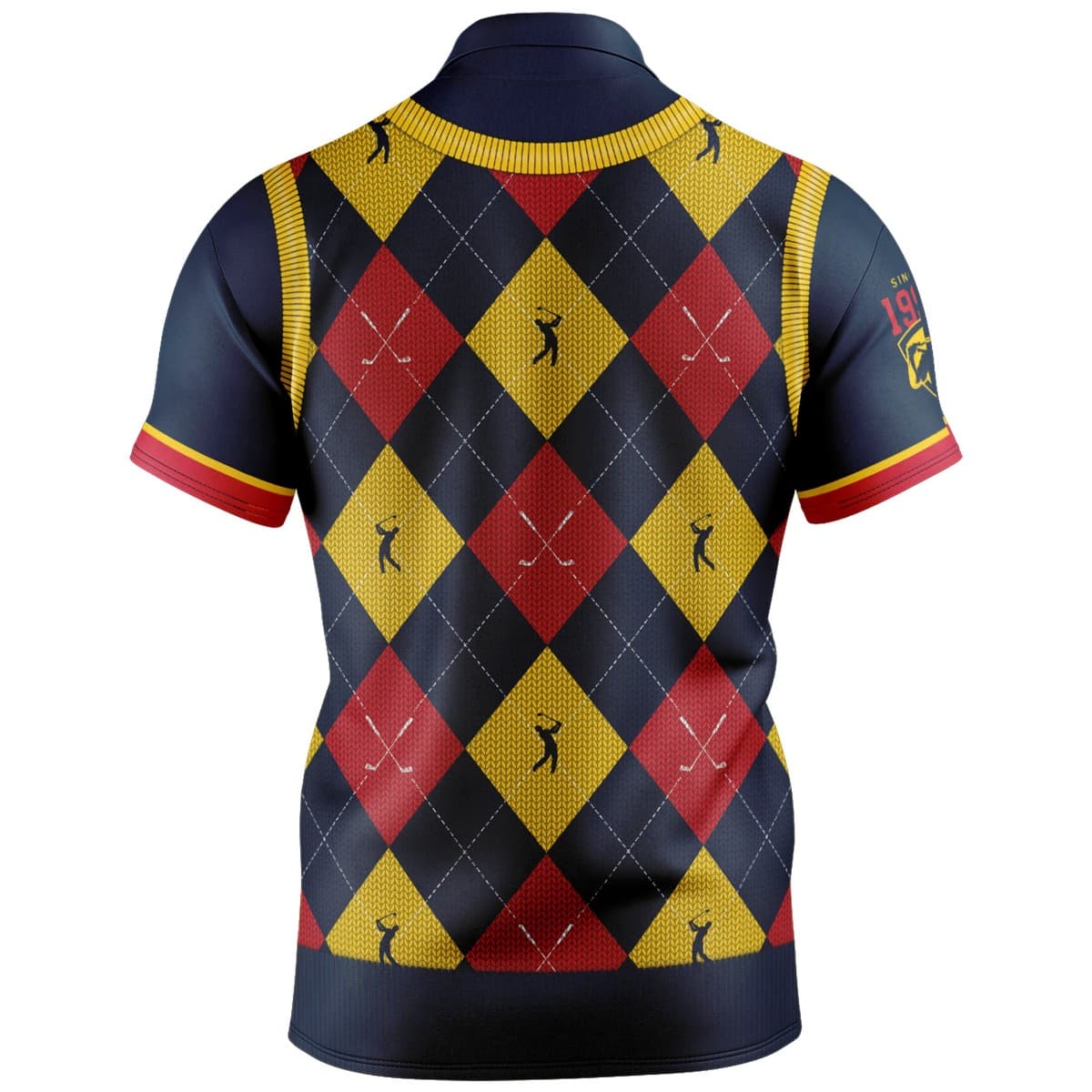 Adelaide Crows AFL Mens Fairway Golf Polo Shirt