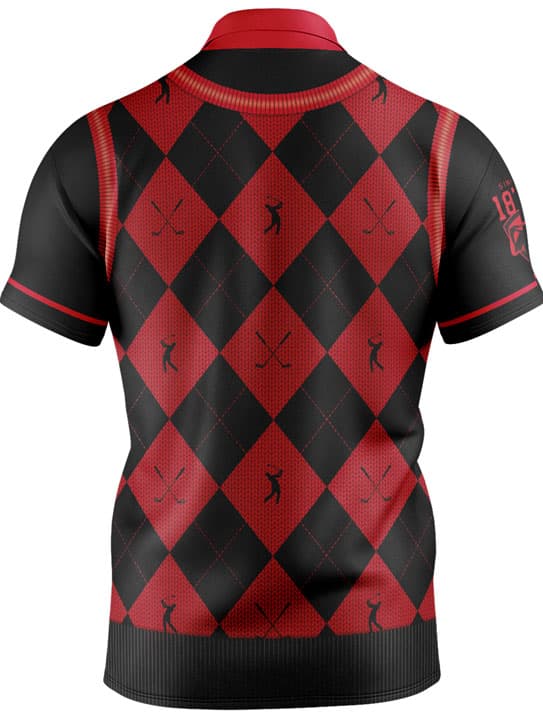 Essendon Bombers AFL Fairway Golf Polo Shirt