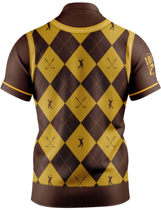 Hawthorn Hawks AFL Fairway Golf Polo Shirt Hawthorn Hawks AFL Fairway Golf Polo Shirt
