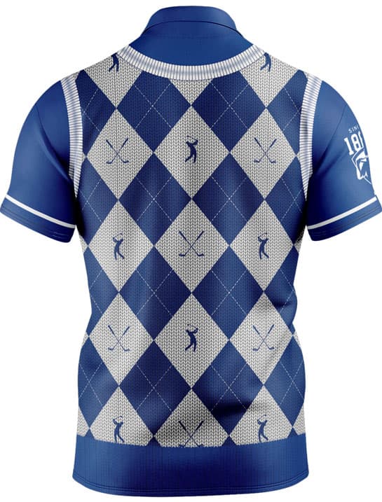 North Melbourne Kangaroos AFL Fairway Golf Polo Shirt