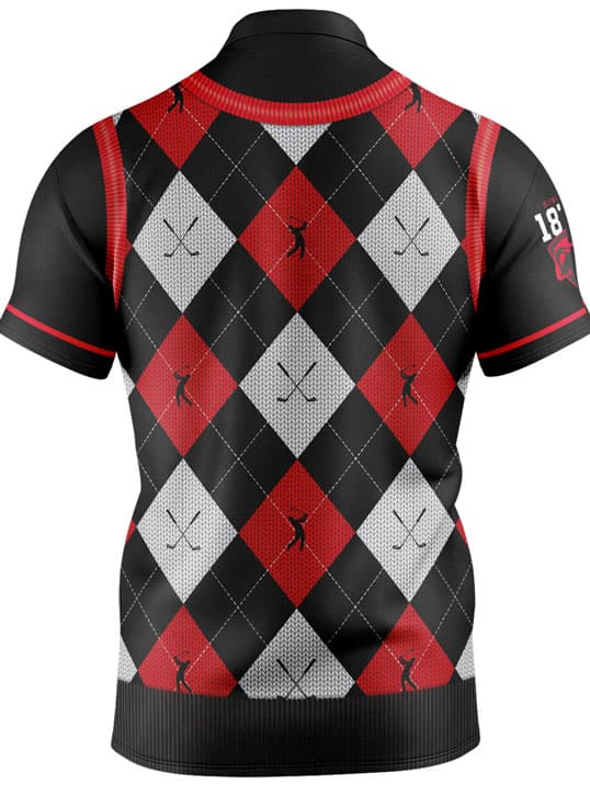 St Kilda Saints AFL Fairway Golf Polo Shirt