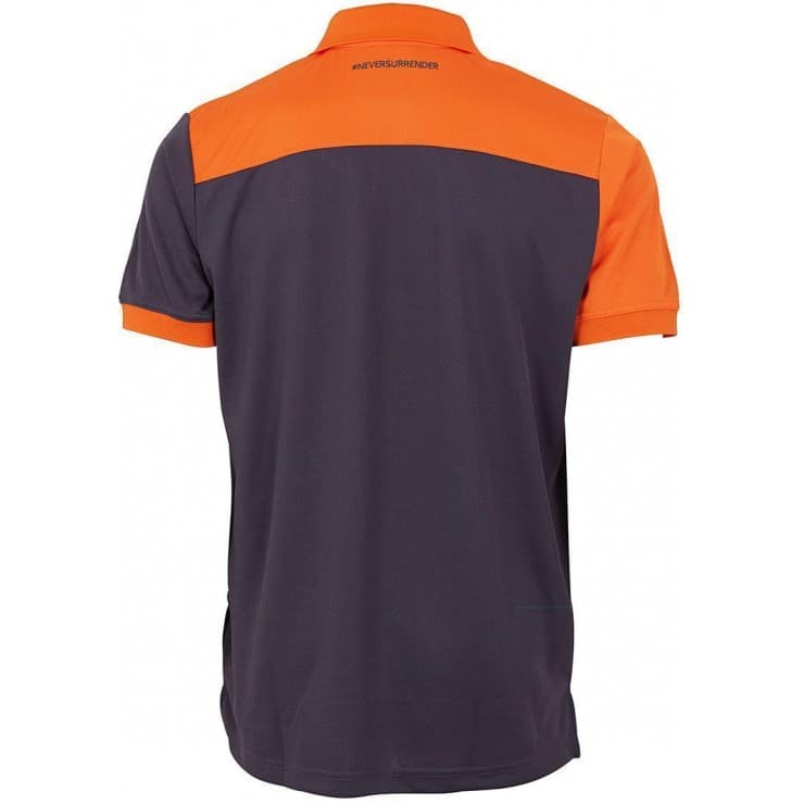 GWS Giants AFL Gunmetal Media Polo Shirt