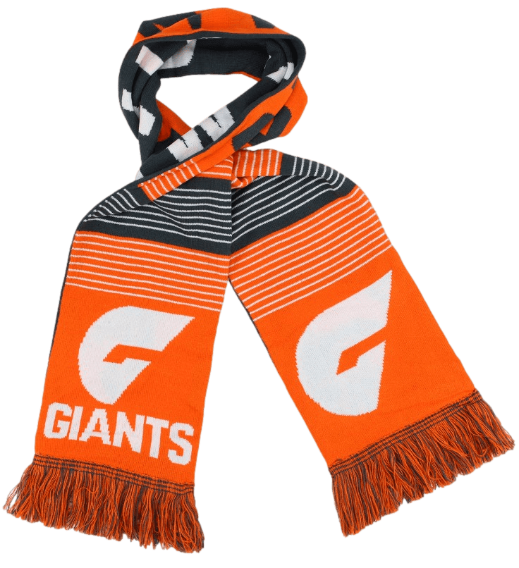 GWS Giants AFL Adults Linebreak Scarf