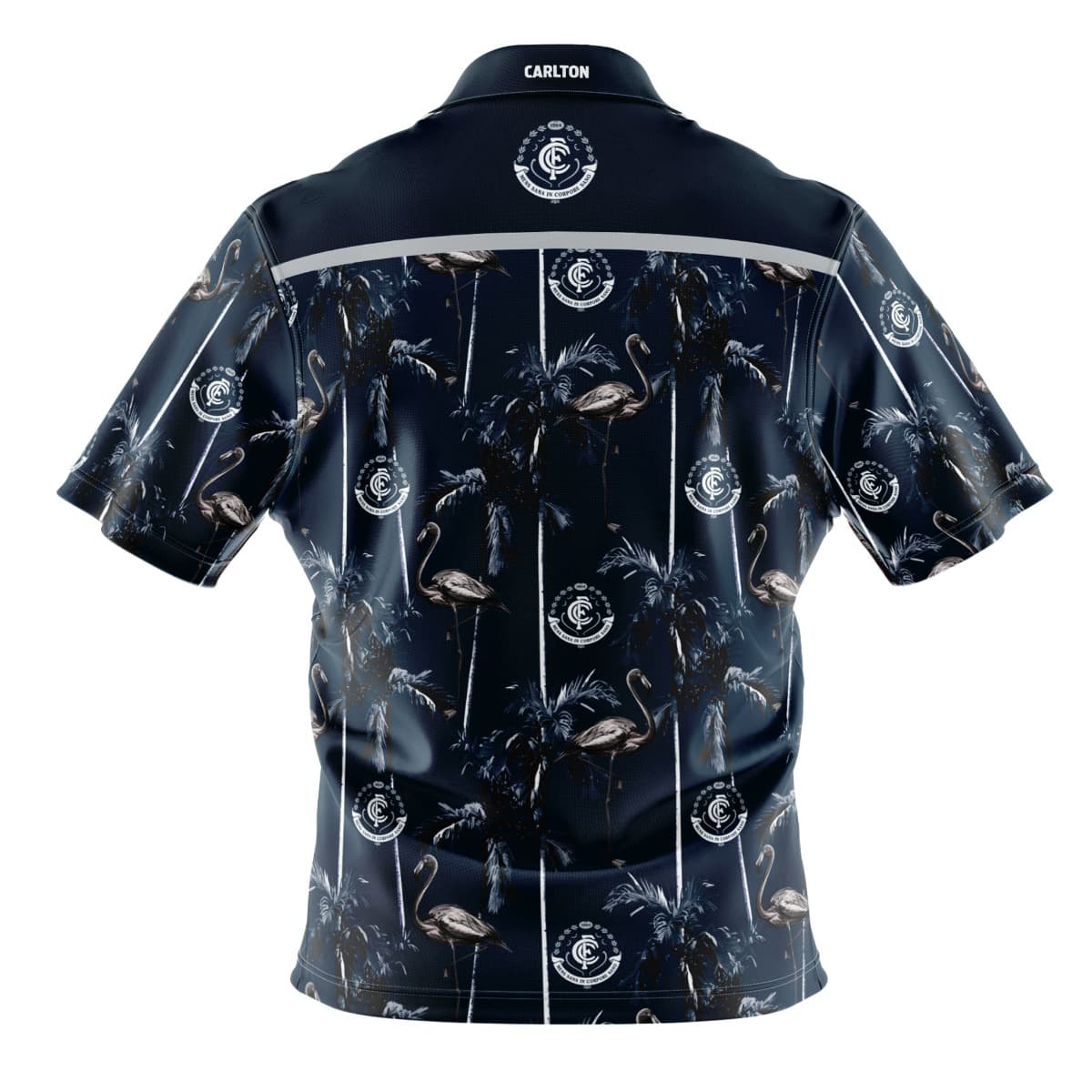 Carlton Blues AFL Mens Hawaiian Shirt