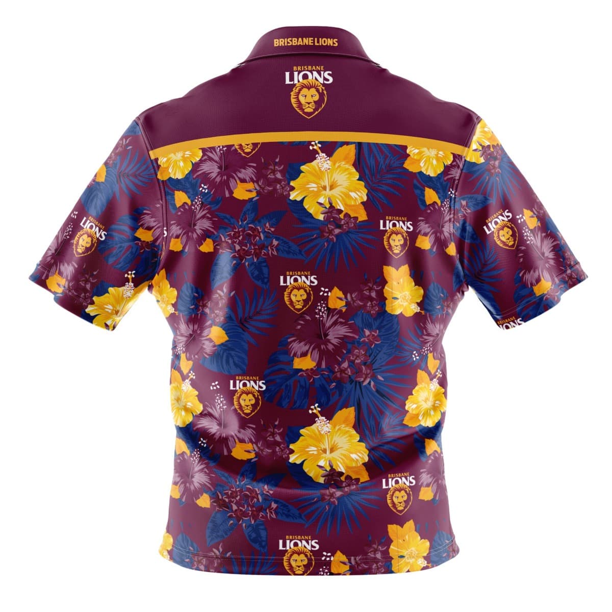 Brisbane Lions AFL Mens Hawaiian Shirt