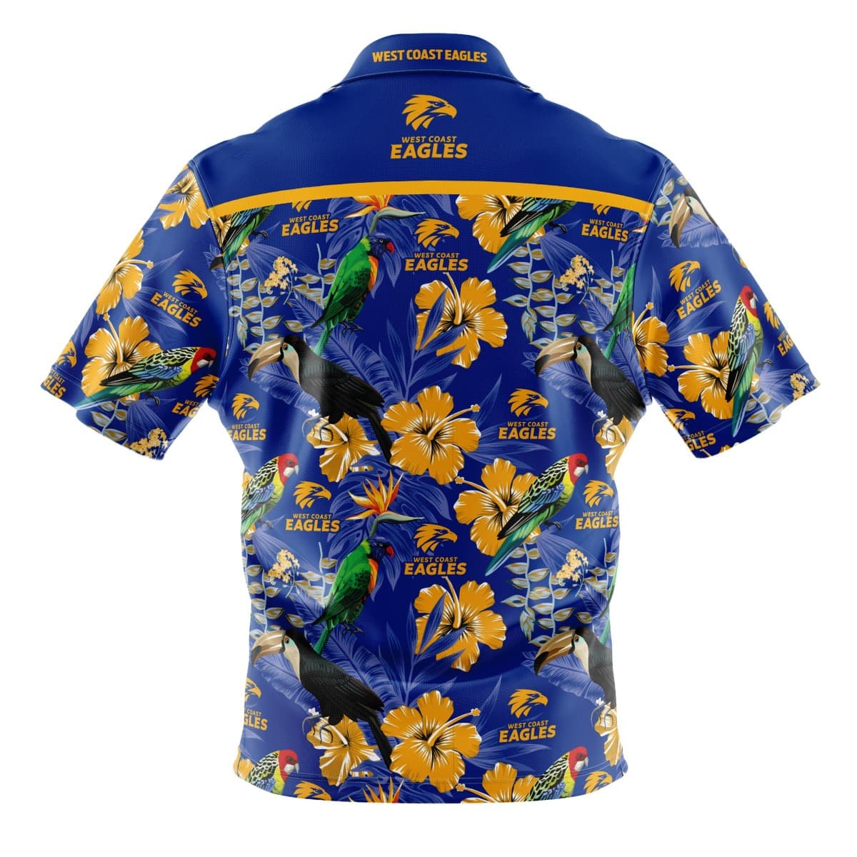 West Coast Eagles Mens AFLHawaiian Shirt