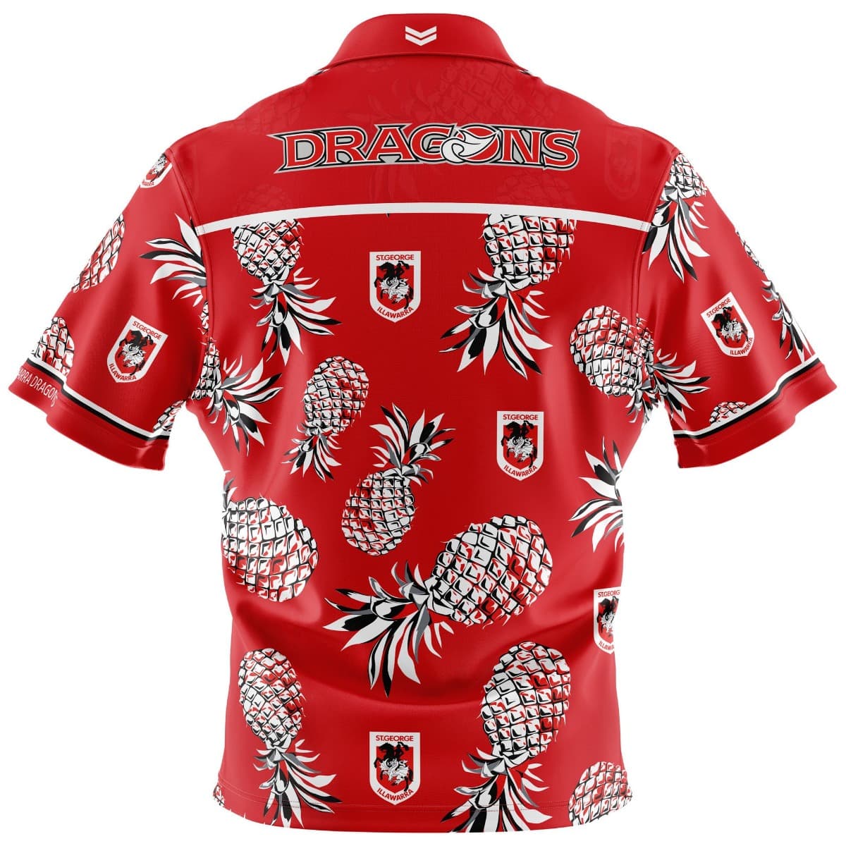St George Dragons NRL Mens Hawaiian Shirt