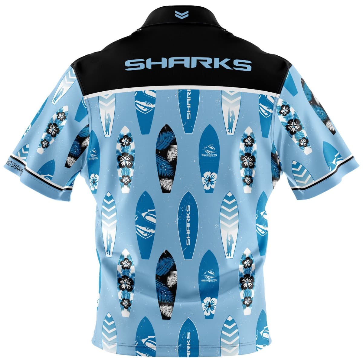 Cronulla Sharks NRL Mens Hawaiian Shirt