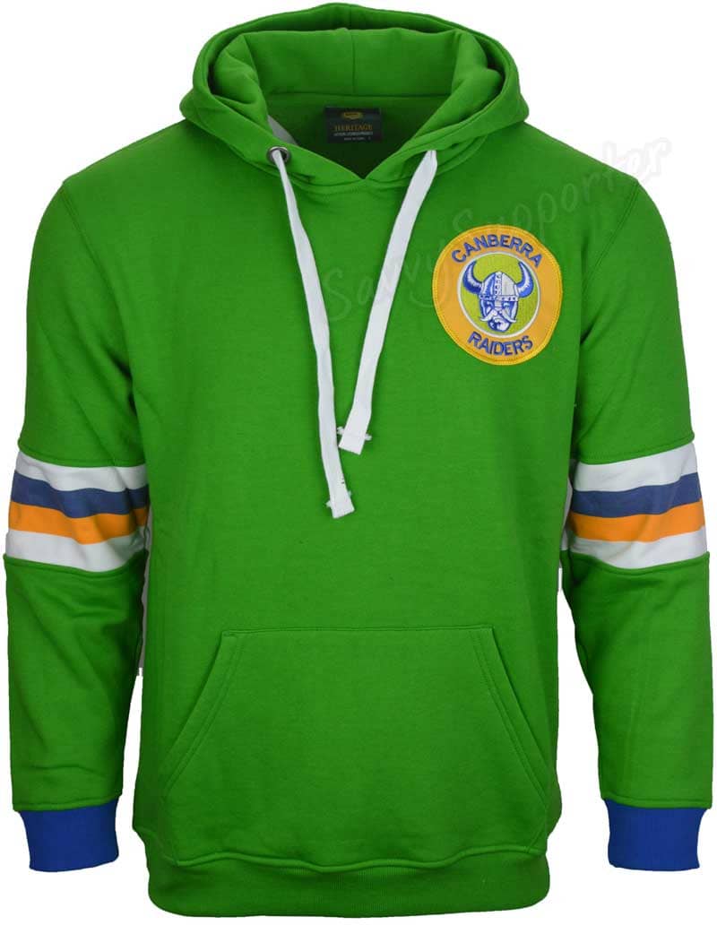 Canberra Raiders NRL Retro Pullover Hoodie