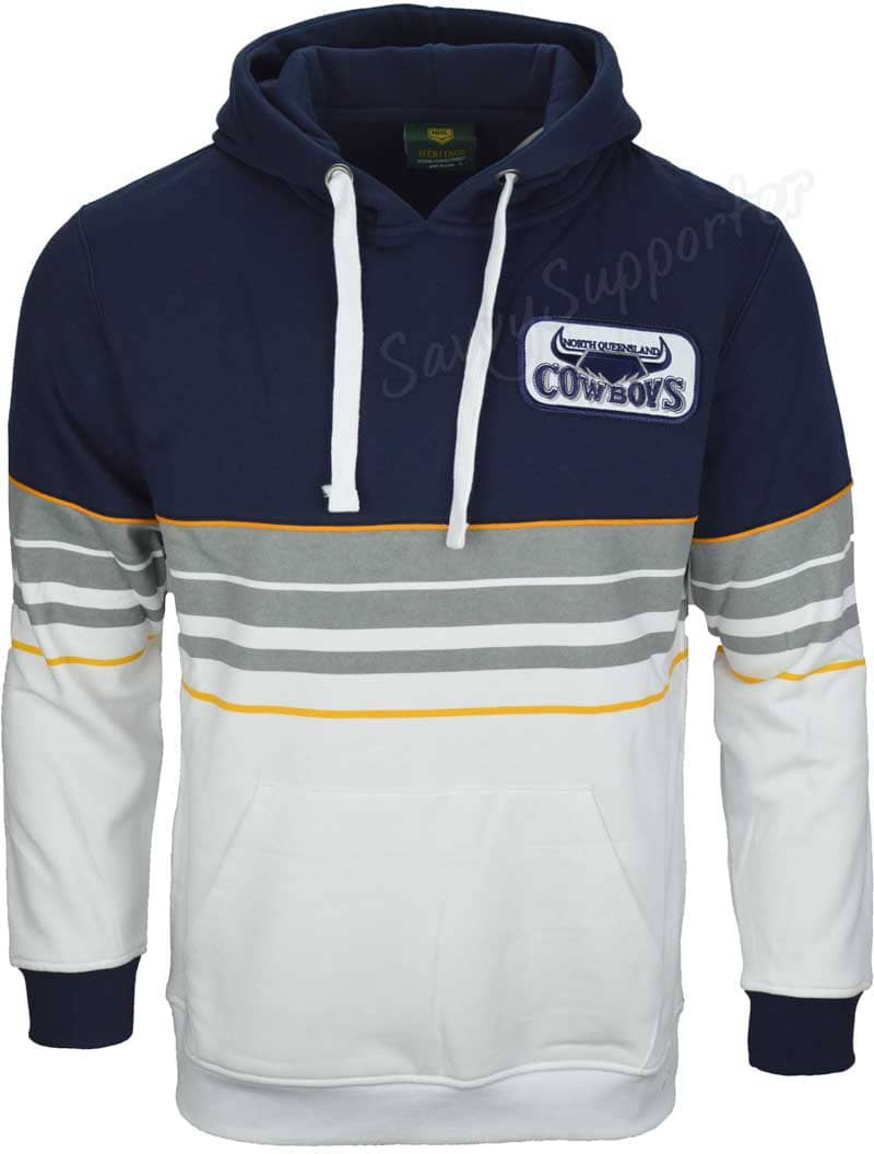North Queensland Cowboys NRL Retro Pullover Hoodie